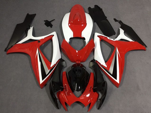 Red Style 06-07 Suzuki GSXR 600-750 Fairings Red Style 06-07 Suzuki GSXR 600-750 Fairings