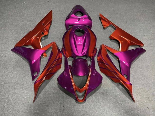 Red & Violet 07-08 Honda CBR600RR Fairings Red & Violet 07-08 Honda CBR600RR Fairings