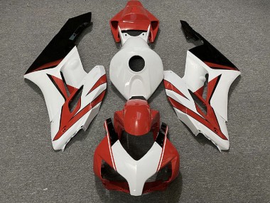 Red White and Gloss Black 04-05 Honda CBR1000RR Fairings
