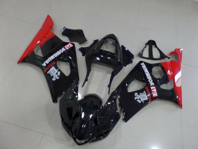 Red and Black 03-04 Suzuki GSXR 1000 Fairings Red and Black 03-04 Suzuki GSXR 1000 Fairings