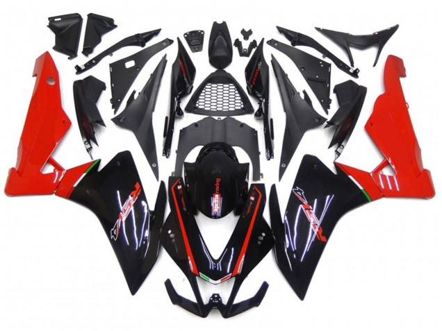 Red and Black 10-15 Aprilia RSV4 1000 Fairings Red and Black 10-15 Aprilia RSV4 1000 Fairings