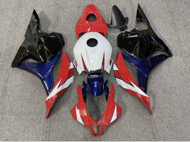 Red and White 09-12 Honda CBR600RR Fairings