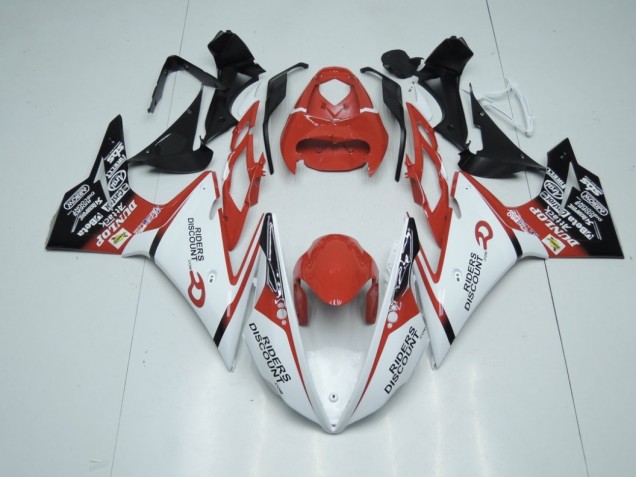Red and White 13-16 Triumph Daytona 675 Fairings Red and White 13-16 Triumph Daytona 675 Fairings