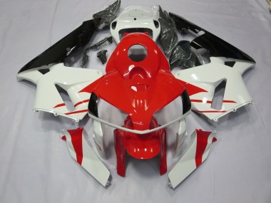 Red and White Style 05-06 Honda CBR600RR Fairings