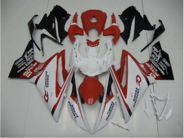 Red black Fade 13-16 Triumph Daytona 675 Fairings Red black Fade 13-16 Triumph Daytona 675 Fairings