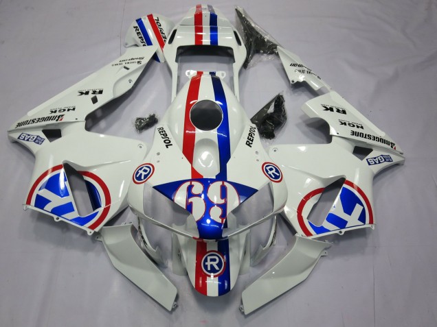 Repsol 69 03-04 Honda CBR600RR Fairings Repsol 69 03-04 Honda CBR600RR Fairings