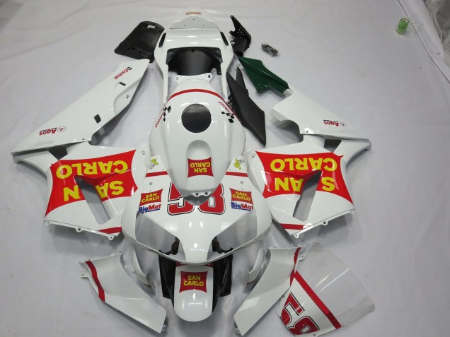 San Carlo 58 03-04 Honda CBR600RR Fairings San Carlo 58 03-04 Honda CBR600RR Fairings