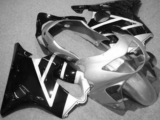 Silver Black 99-00 Honda CBR600 F4 Fairings Silver Black 99-00 Honda CBR600 F4 Fairings