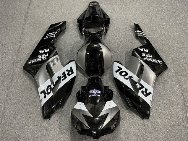 Silver Black Repsol 04-05 Honda CBR1000RR Fairings Silver Black Repsol 04-05 Honda CBR1000RR Fairings