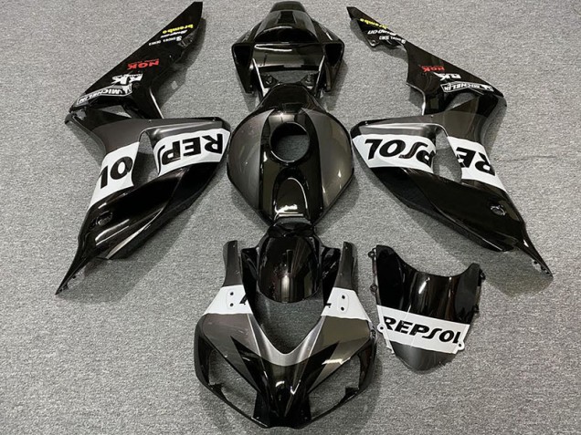 Silver Repsol 06-07 Honda CBR1000RR Fairings Silver Repsol 06-07 Honda CBR1000RR Fairings