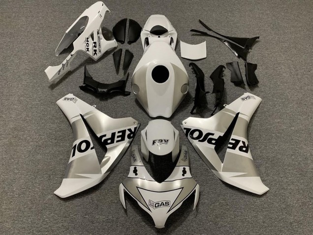 Silver Repsol 08-11 Honda CBR1000RR Fairings Silver Repsol 08-11 Honda CBR1000RR Fairings