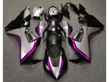 Silver and Black & Pink 17-23 Honda CBR1000RR Fairings