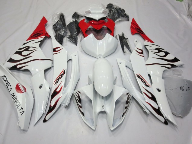 Special Flame Red 08-16 Yamaha R6 Fairings Special Flame Red 08-16 Yamaha R6 Fairings