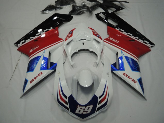 Star Blue 07-14 Ducati Ducati 848 1098 1198 Fairings Star Blue 07-14 Ducati Ducati 848 1098 1198 Fairings