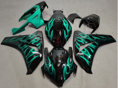 Teal Flame 08-11 Honda CBR1000RR Fairings