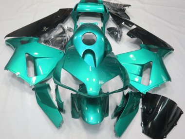 Teal Plain 03-04 Honda CBR600RR Fairings
