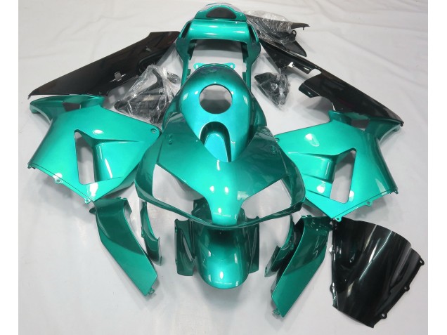 Teal Plain 03-04 Honda CBR600RR Fairings Teal Plain 03-04 Honda CBR600RR Fairings