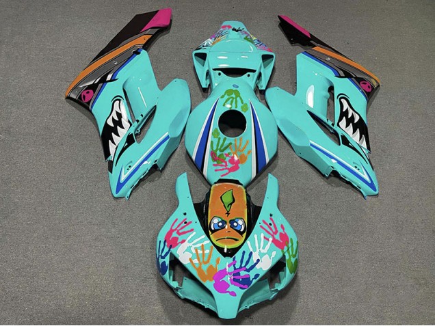 Teal Shark 04-05 Honda CBR1000RR Fairings Teal Shark 04-05 Honda CBR1000RR Fairings