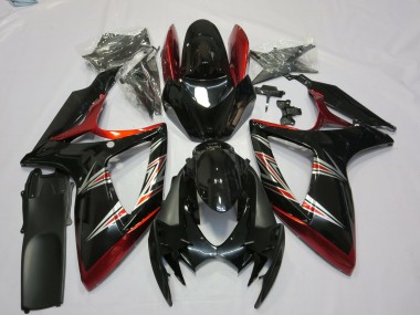 Tri Color 06-07 Suzuki GSXR 600-750 Fairings