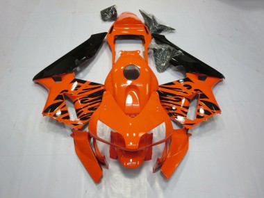 Tribal Orange 03-04 Honda CBR600RR Fairings