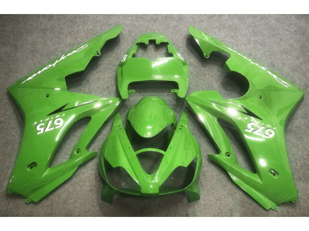 Vibrant Green 06-08 Triumph Daytona 675 Fairings