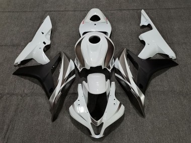 White OEM Style 07-08 Honda CBR600RR Fairings