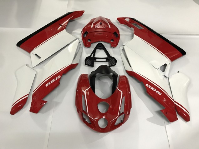 White Red and Black 03-04 Ducati Ducati 749 999 Fairings White Red and Black 03-04 Ducati Ducati 749 999 Fairings
