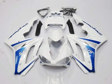 White and Blue Style 06-08 Triumph Daytona 675 Fairings