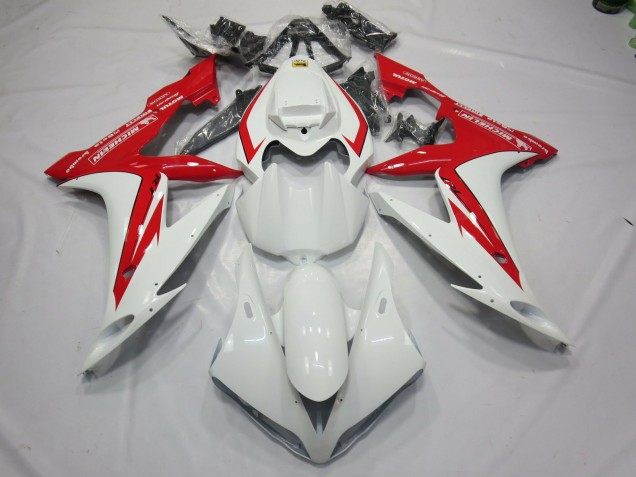 White and Red Style 04-06 Yamaha R1 Fairings White and Red Style 04-06 Yamaha R1 Fairings
