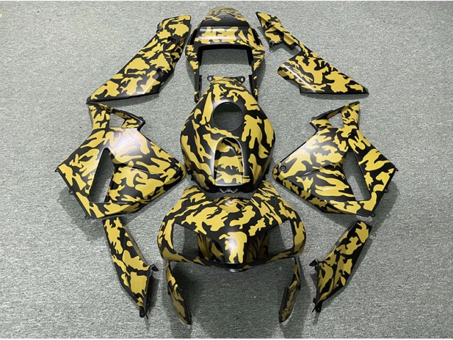 Yellow Camo 03-04 Honda CBR600RR Fairings Yellow Camo 03-04 Honda CBR600RR Fairings