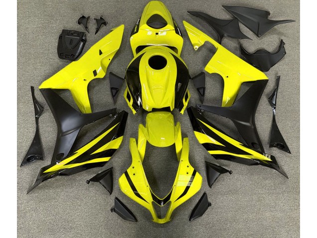 Yellow OEM Style 07-08 Honda CBR600RR Fairings